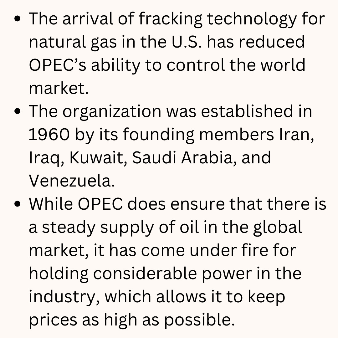 youinvests's tweet photo. What is OPEC?
#uinvests #Finance #Investing #StockMarket #PersonalFinance #Money #Wealth #Retirement #FinancialPlanning #Budgeting #Entrepreneurship #Investment #Trading #Cryptocurrency #Fintech #creditscore https://t.co/pkxFgZIzCI