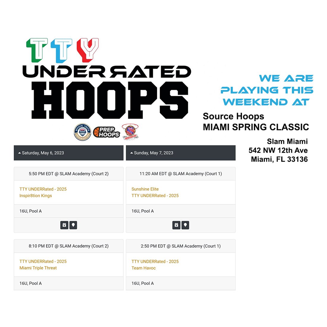 URHoopsTTY's tweet image. Let&apos;s GOOOOOO
Each game is a building block, so we can be prepared for July.
#UNDERRatedHOOPS #TeachThemYoungER 
#sourcehoops