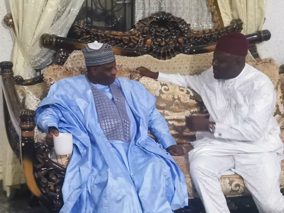 Munzaligaya's tweet photo. Just in !
The New senators elect H.E Dist. Sent. @Tambuwalsen from Sokoto South and Dist. Sen. Hon Kawu Sumaila Ofr , PhD From Kano South may ALLAH Grant Them to contribute Rescue the nation 2023.
#AllEyesOnTheJudiciary #Globallockdown #Obasanjo #Erection #NewCastle https://t.co/qyasiQaaJU