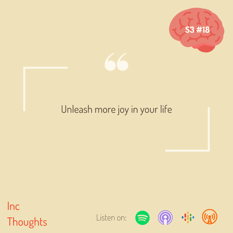 incthoughtspod's tweet photo. We all know life is not always fun. But how do we explore more about our life and embark on a journey towards a happier and more fulfilling life? Tune in for more :D
#incthoughts #incthoughtspod #podcast #spotify #applepodcats #googlepodcats #joy #life #fulfilling #happy https://t.co/cU86YrjjVr