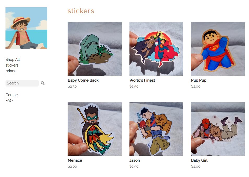 Selling some DC prints to finance printing them for comic con! take a look if ur into batfam! link below