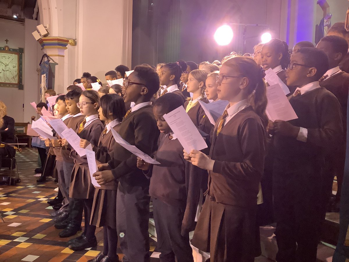 So incredibly proud of the Year 4 children who sang at the Cathedral tonight! What a joyful start to the Coronation celebrations this weekend. Thank you Mr Treloar for inviting us to take part! @NottmCathMusic