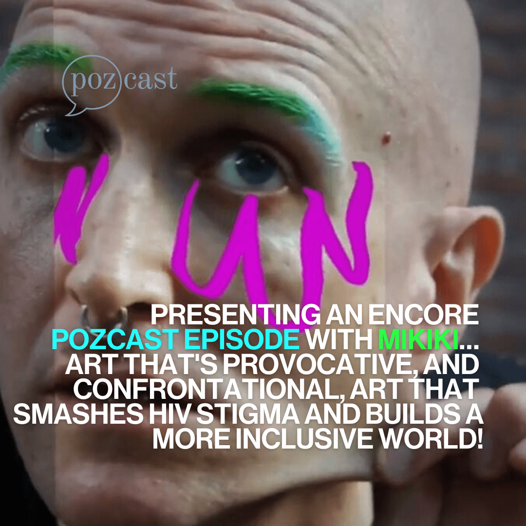 _positiveeffect's tweet photo. Art is a weapon in the fight against oppression &amp; HIV stigma.  Learn how Badass Canadian artist Mikiki uses art to smash HIV stigma and build a more inclusive world in this must-listen pozcast encore episode https://t.co/DbX9T4xZzV 🎨🔥  #ArtActivism #HIVSmashdown #DiversityRules https://t.co/OA6qpYA2Ww