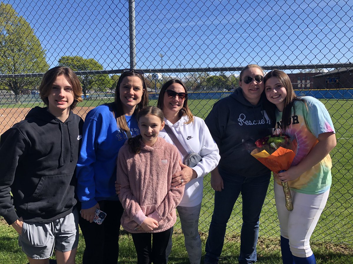 Senior night @IHS Softball Congratulations to our athletes and their families! @WestIrondequoit @IrondequoitHS