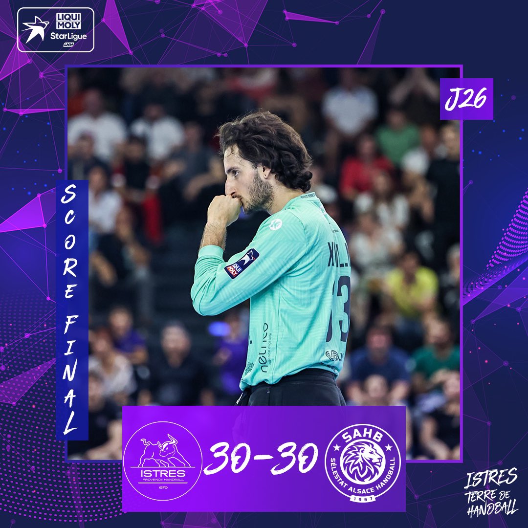 ⏱️ 𝟔𝟎’ : 𝐟𝐢𝐧 𝐝𝐞 𝐦𝐚𝐭𝐜𝐡

Un match nul au goût amer pour les Istréens qui sont condamnés à la victoire pour se maintenir dans l’élite sur leurs 4 derniers matchs ⚡️

📸 : @guillaume_boitiaux 

#istreshandball #istresprovencehandball #IPHB #istresterredehandball