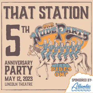 We are ONE WEEK AWAY from our 5th Anniversary Party! Come celebrate with us and The Nude Party, and if you dont have your tickets yet... visit thatstation.net/contests/ to win a FREE PAIR of tickets!
-
-
-#Thatstation #thenudeparty #5thanniversary #birthdayparty #party