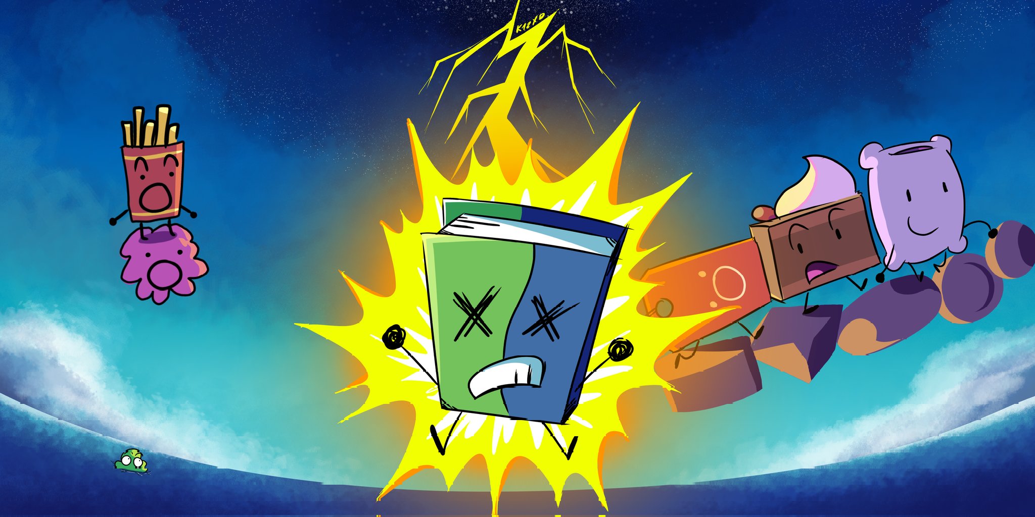 X 上的Michael MT Spartan：「New BFDI Background #bfdi #bfdia