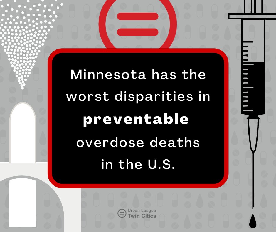 CSJatULTC's tweet image. #FridayFacts 
This week lets look at the intersection of the opioid epidemic and funding disparities in MN. 
conta.cc/44Ce7Rx.
Insights by @CSJatULTC. Data by @MNDHS, Stevens et al. (2022), Ingraham (2022). 
#ULTC #UrbanLeagueTwinCities #Overdose #NARCAN #OpiodEpidemic