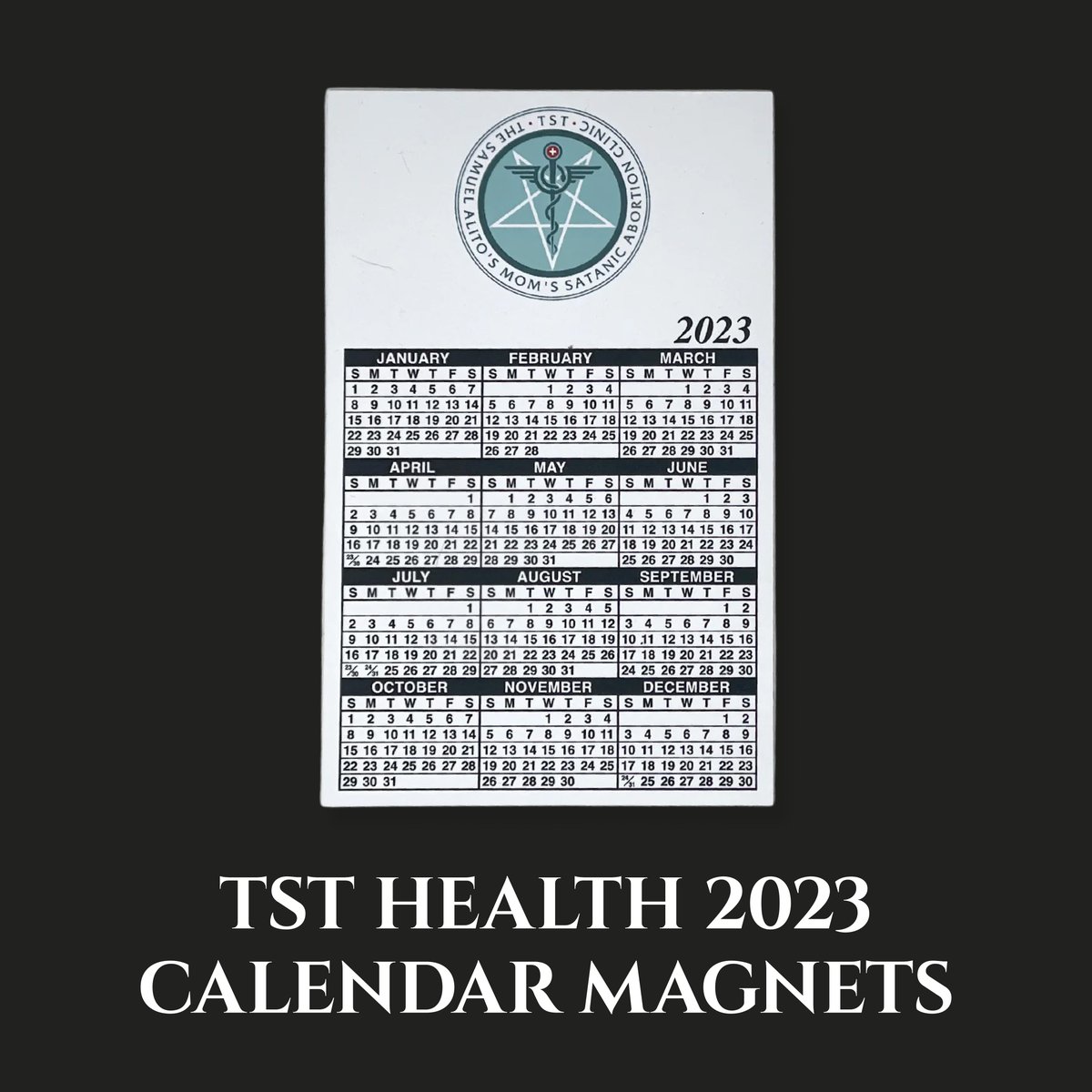 satanic_temple_'s tweet photo. Support TST Health and check out these new products. 

Help members protect their right to bodily autonomy by donating to TST. Show your support by checking out our TST Health collection today. 

Use code TST15OFF at checkout and get 15% off your purchase.https://t.co/zM6fIwStG6 https://t.co/yua53TauDw