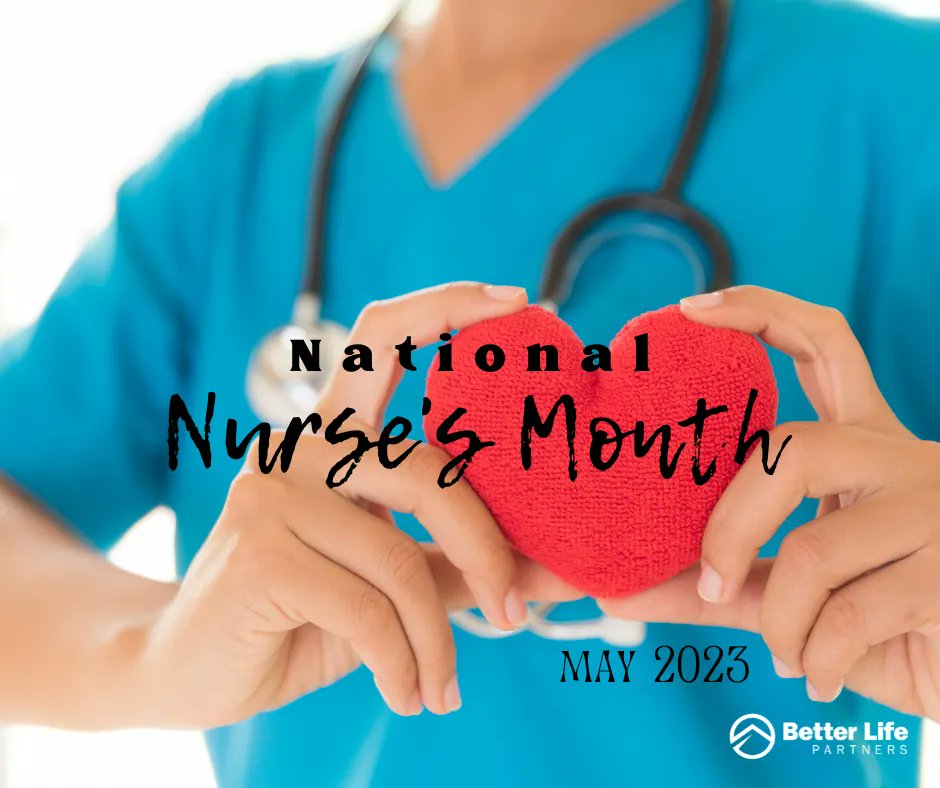 BetterLifeUSA's tweet photo. 👩‍⚕️🎉 Happy National Nurses Month from Better Life Partners! 🏥💖 We're taking this moment to celebrate and thank all the incredible nurses 👨‍⚕️👩‍⚕️ who dedicate their lives to caring for others. 💉🌡️

#NationalNursesMonth #BetterLifePartners #NurseAppreciation #HealthcareHeroes https://t.co/vtBKpT7c0t