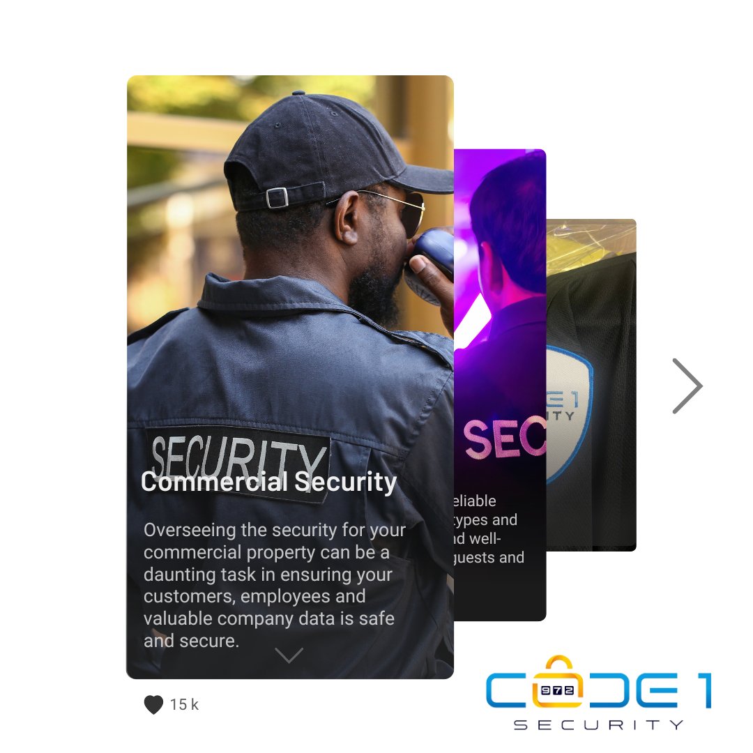 code1security_'s tweet image. Code 1 Security provides several security services. Head over to our website page to see which security guard service best fits your company. 
Visit us at codeonesecurity.com
-
-
-
-
-
-
-
-
-
-
-
-
-
-
-
-
-
-
-
-#securityguard #codeone #codeonesecurity #security #houston #t