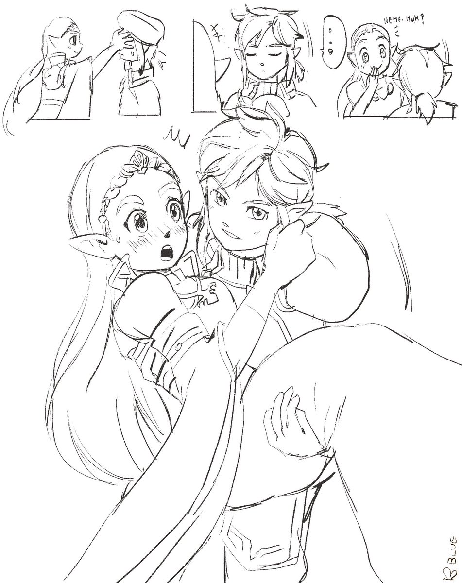 She always seeks to get his attention when they're in the castle.
A WIP again ofc!