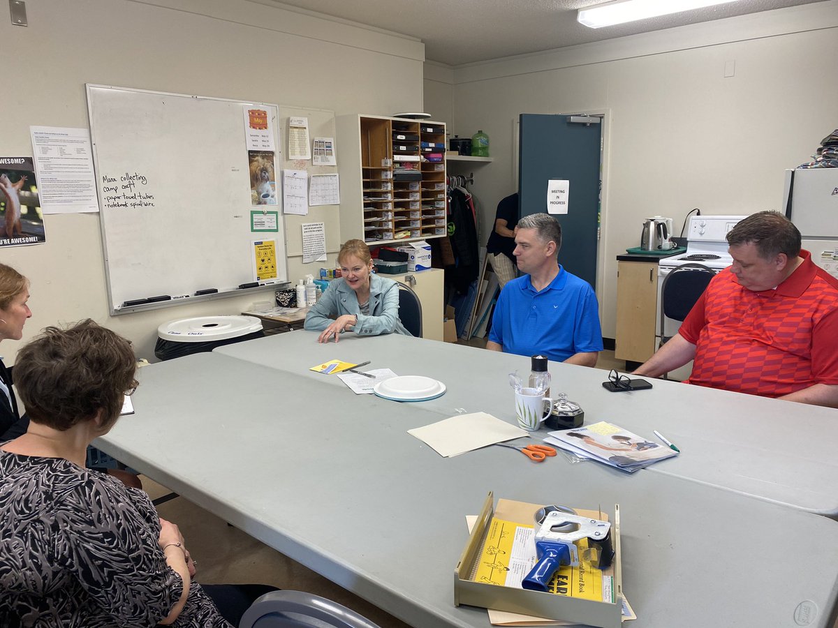 toddstonebc's tweet photo. Thank you @crtcakamloops for the wonderful tour. All the the work that the Centre does to support parents and caregivers in our community of Kamloops is invaluable #AutismBC https://t.co/NjdZfnvYIi