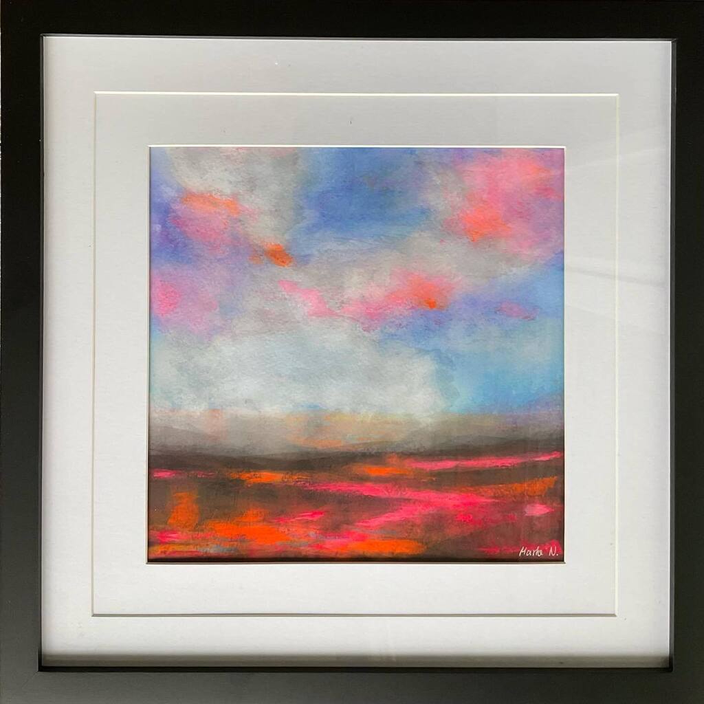 MartaNowickaArt's tweet photo. Another small digital landscape painting with embellished with acrylic paint. 
Have a great vibrant weekend everyone.
.
.
.
#art #painting #landscape #landscapepainting #digitalpainting #embellishment #handembellished #vibrant #fluorescent #artcollectors… https://t.co/gIWMyoiKoy https://t.co/5mSI7fAuEx