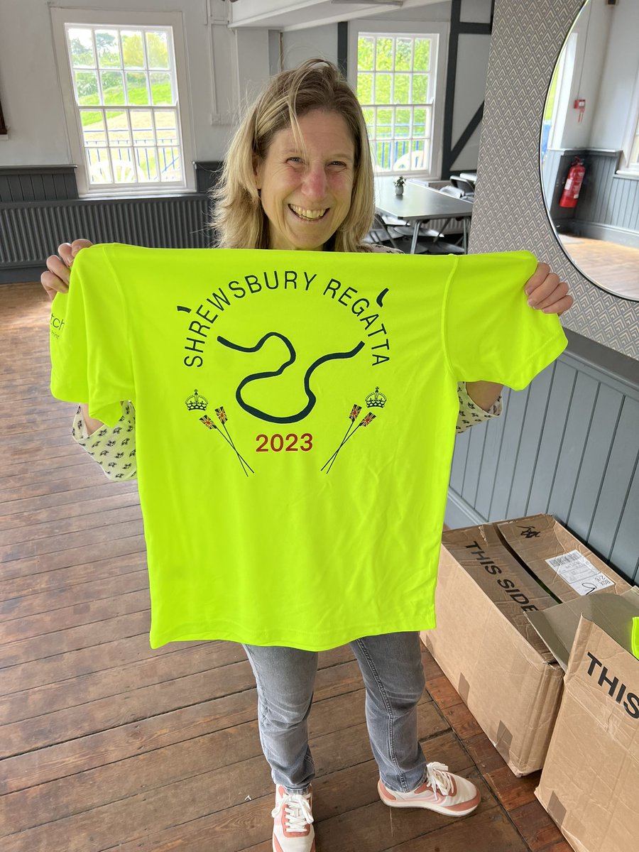 Every year we have our juniors design a T shirt for the regatta, this year is a coronation special,