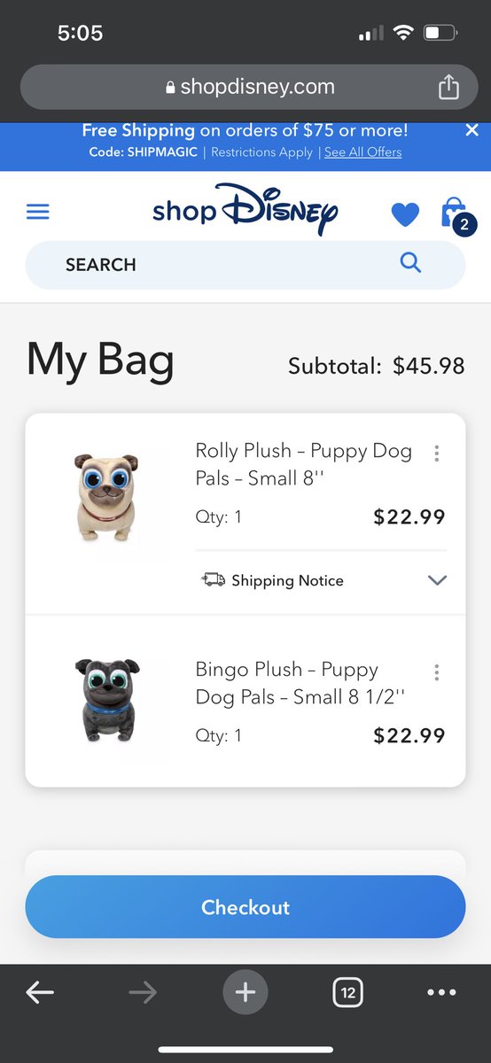 taylorashton's tweet photo. @shopDisney There is no actual information on why, it just says you can’t ship rolly internationally. 🙃 my daughter loves the show and it’s next to impossible
To find anything puppy dog pals here. it definitely is disappointing. https://t.co/kfuxxuDkfu