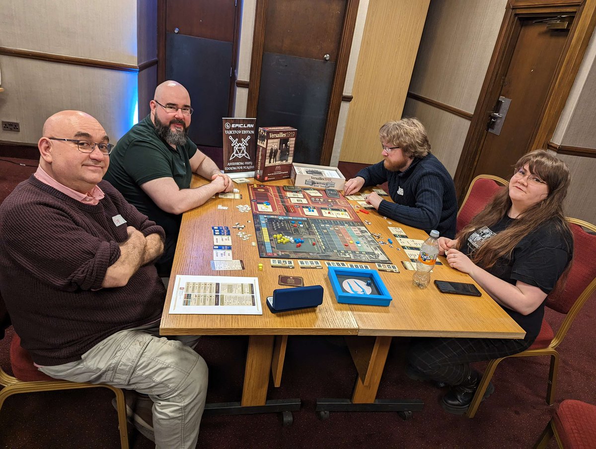 EpiclanTabletop's tweet photo. War, huh, yeah! 
What is it good for?
Creating strategy board games that you can enjoy with your peers. https://t.co/g8YuKORxFk