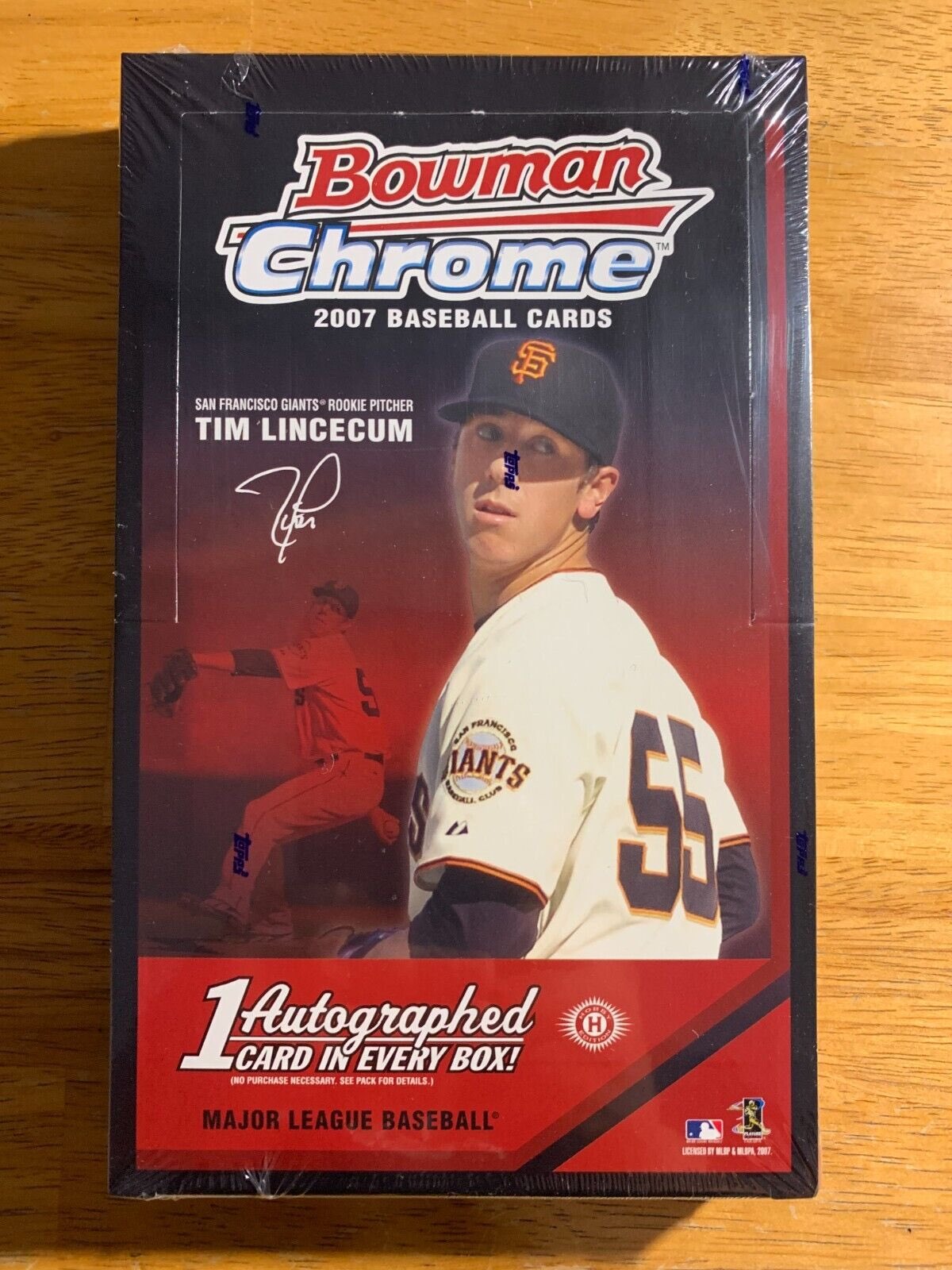 Joba Chamberlain Autographed 2007 Bowman Chrome Rookie Card
