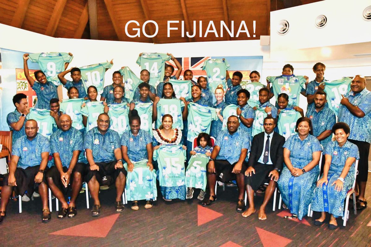 Toso Fijiana Drua Toso! Super W final clash in Townsville today between Fijiana and QLD Reds. Support women for gender equality in sport #MyFiji