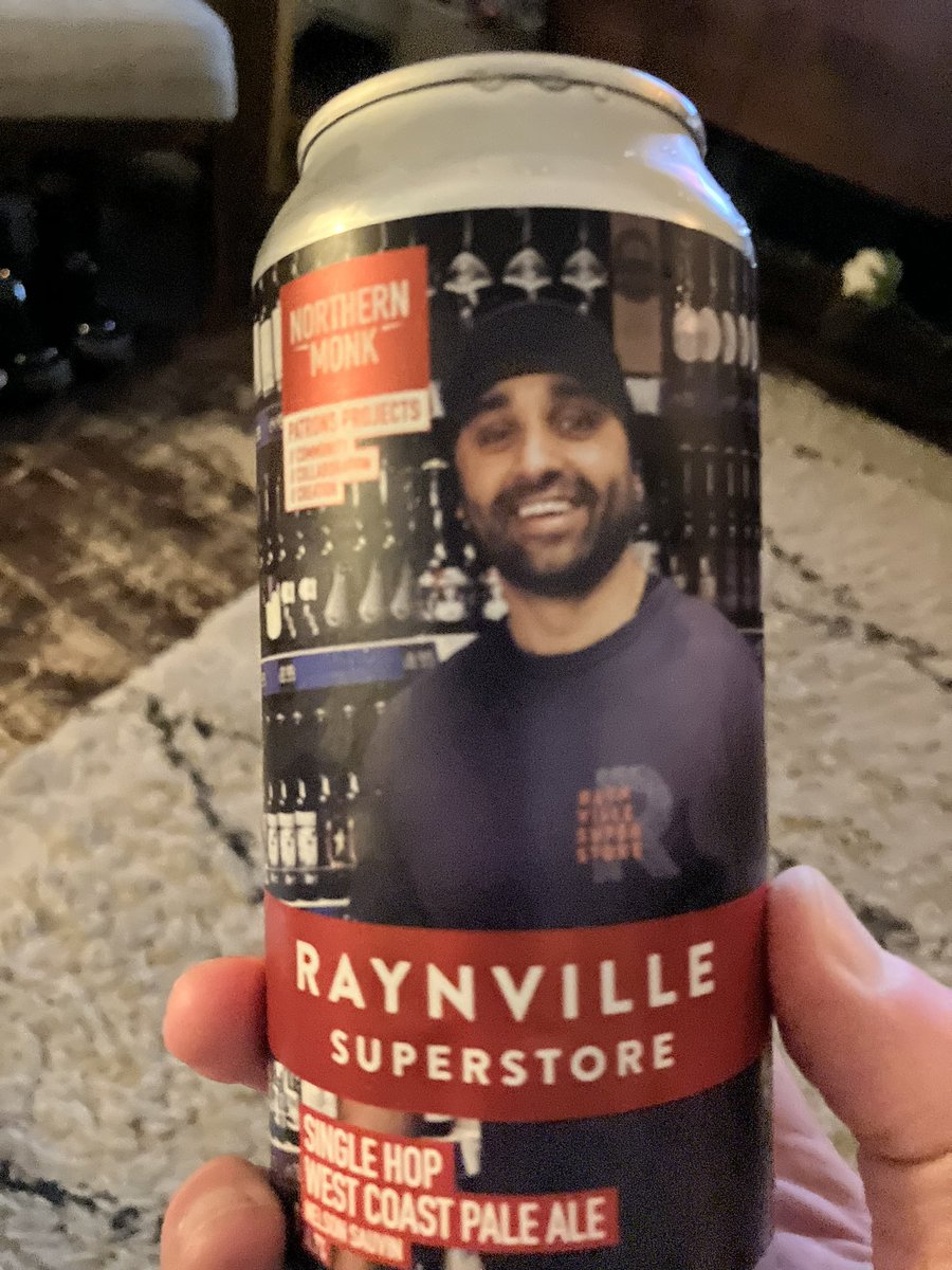 I’m not usually one to choose a beer solely on its label but thought I’d make an exception with this one <a href="/Raynville_Leeds/">Raynville Superstore</a>