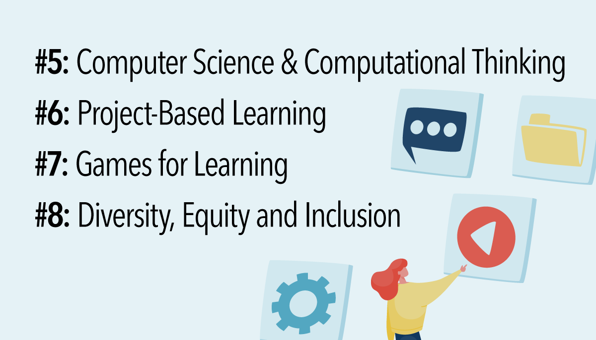 ISTE_ASCD's tweet photo. With all of the trending #edtech topics lately, it can feel overwhelming to try to keep up.

Good thing that we've compiled all of these hot topics on our blog for your convenience! 😉 

➡️ https://t.co/d6GU40EZz8 https://t.co/nBxe8DLhuR