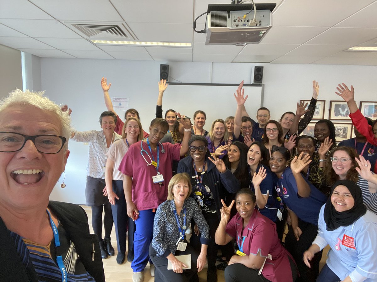 🌟lovely to celebrate #IDM2023 at @GSTTnhs with amazing midwives sharing their care-giving stories and accomplishments 🌟 @GinaBrockwell @TeamCMidO @CNOEngland @MidwivesRCM @RCNMidwives
