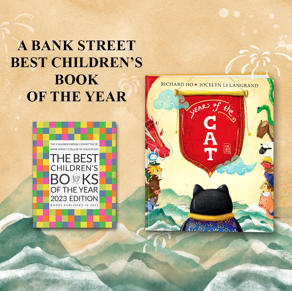 Jocelyn Li Langrand (@jocelynlangrand) on Twitter photo Thrilled to learn that #YEAROFTHECAT was selected for the Bank Street College of Education's 2023 Best Children's Books of the year! ✨wow, thank you for the recognition <a href="/BankStreetLib/">@bankstreetlibrary.bsky.social</a> Thrilled to learn that #YEAROFTHECAT was selected for the Bank Street College of Education's 2023 Best Children's Books of the year! ✨wow, thank you for the recognition <a href="/BankStreetLib/">@bankstreetlibrary.bsky.social</a>