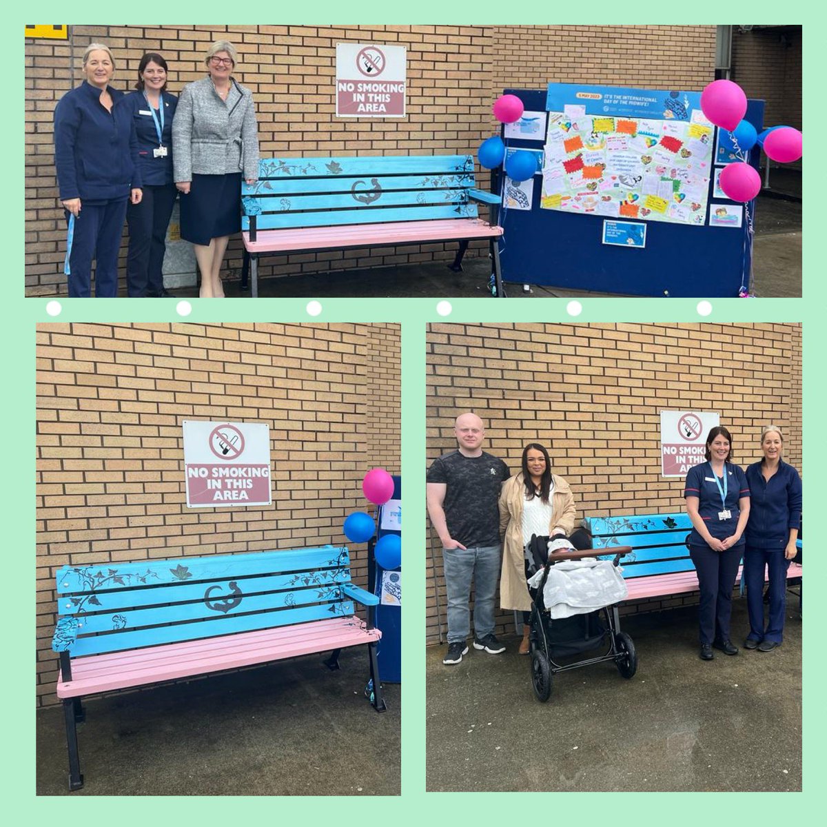The last of our benches was installed today on site at Our Lady of Lourdes Hospital to coincide with #IDM. Special thanks to our GM <a href="/bradyfiona11/">fiona brady</a> for supporting this project and thanks again to Drogheda Men’s Shed for the fantastic work in designing them #collaboration
