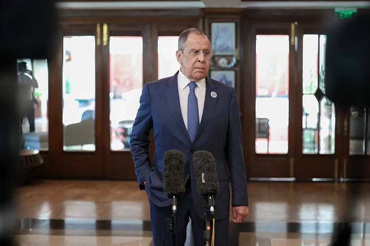 upholdreality's tweet photo. Russia Foreign Minister LAVROV: "If you read China’s 12-point peace plan carefully, you will see that Ukraine is only mentioned once, in the headline. The rest of the text has to do with ensuring indivisible security and pledging not to pursue one’s own security at the expense of others’ security and not to adopt illegitimate unilateral sanctions. 

These issues cannot be settled with Vladimir Zelensky, who is a Western puppet, but only directly with his handlers. We have long been ready for this dialogue. We submitted our proposals in 2009, and the last time we sent them to the Americans and to the NATO Headquarters in December 2021. The West arrogantly rejected our proposals. 

But we will eventually have to discuss this issue, seek solutions to all these problems and return to the fundamental principles of the UN Charter, first of all the principle of sovereign equality of states. This discussion will be held sooner or later. We are ready for this. We are patient people."