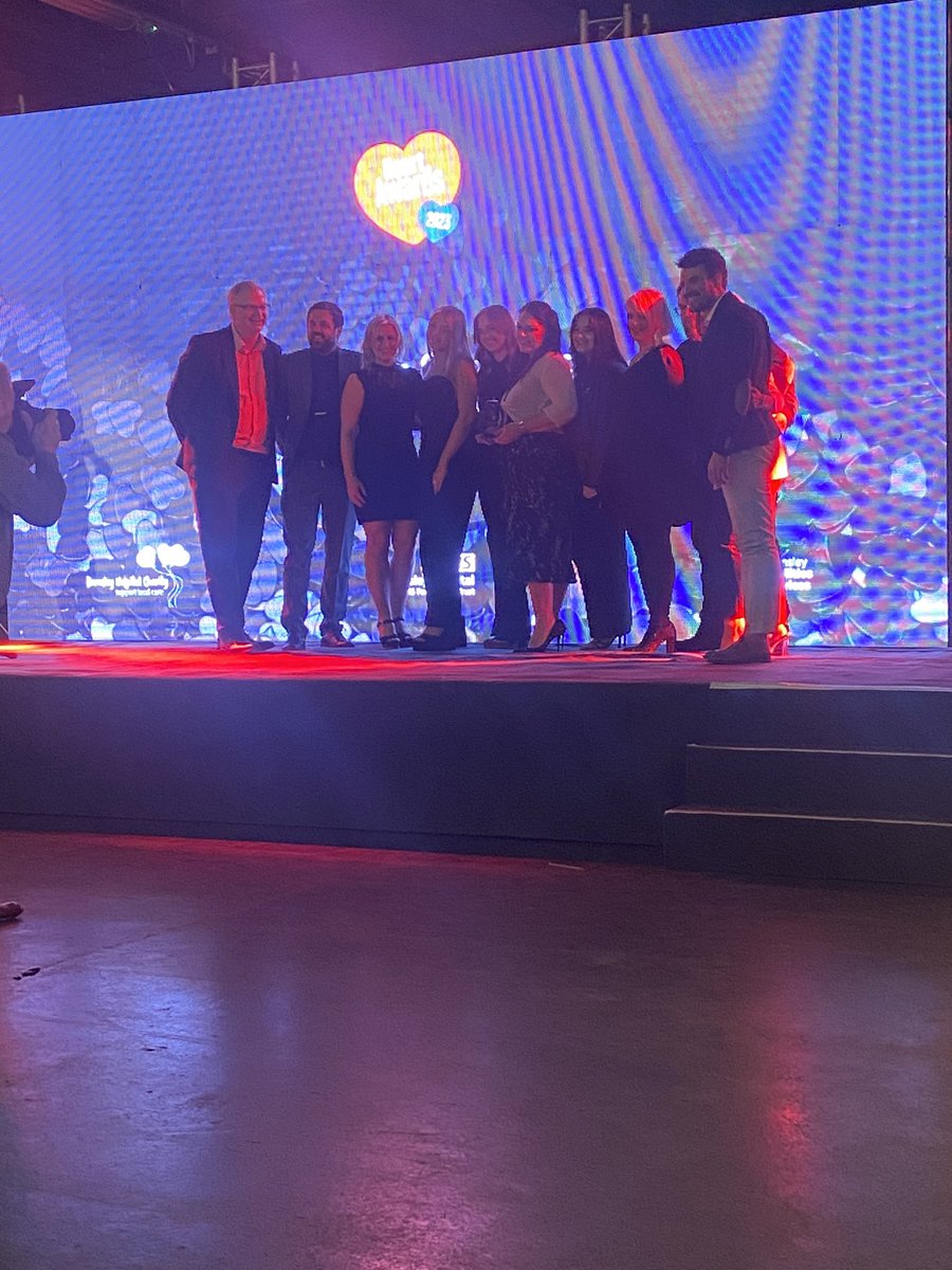 barnshospital's tweet photo. Well done to the Cancer Services team for winning the Team Outstanding Achievement Non-Clinical Award! 

#BHNFTHeartAwards ❤️ https://t.co/7XtICozrKp