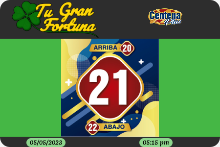 TuGranFortuna's tweet photo. #Tufortuna #TuGranFortuna #Loteria #Animalitos #Centena_Plus #CentenaPlus
#Resultado: Centena Plus 05/05/2023 05:15 PM https://t.co/fkxsFZJ71Y