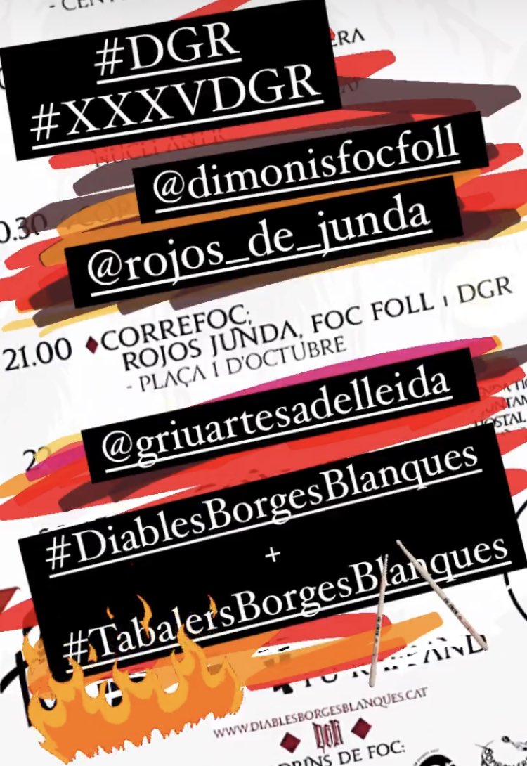 diables_dgr's tweet photo. El Diable em va donar a vós perquè ens perdéssim tots dos.
#XXXVGDR https://t.co/cKGRl4fIRF