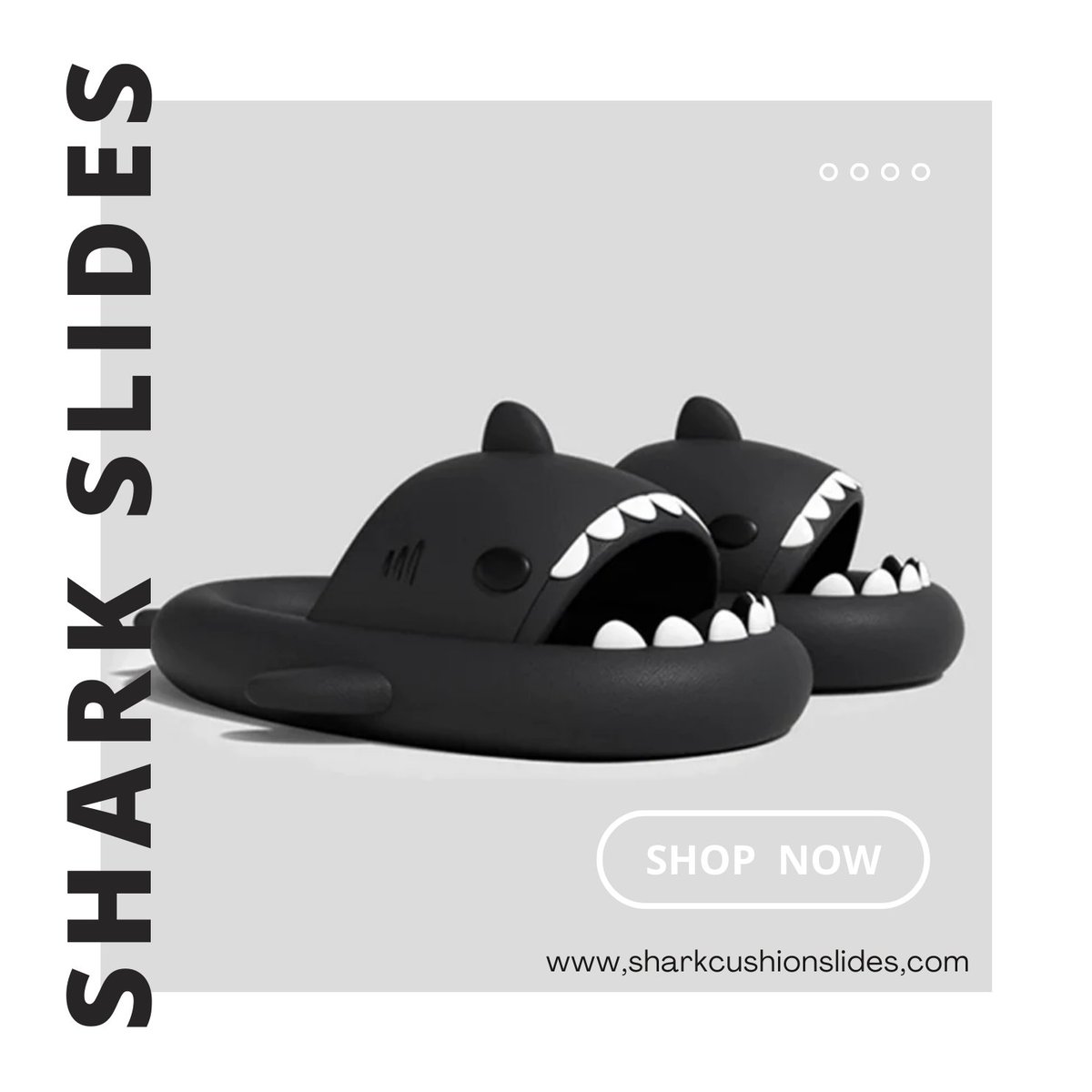 Take a bite out of your day with our Shark Cloud Slides! 🦈☁️ Made with high-quality materials, these slides offer both comfort and style.
Shop Now: sharkcushionslides.com/products/shark…
#sharkcushionslides #sharkslides #cloudslides #funfootwear #comfystyle #uniquefashion #standoutstyle