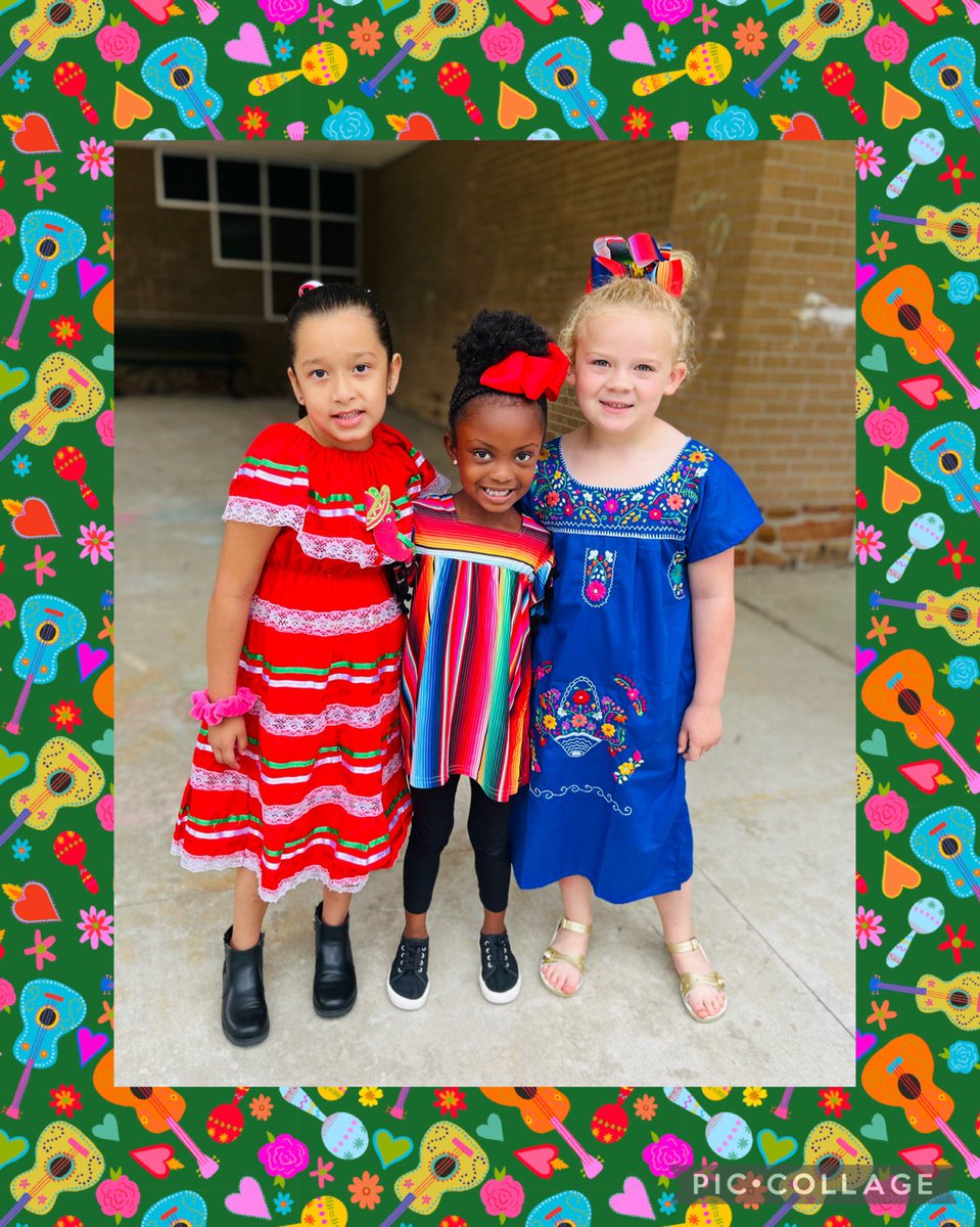 Beautiful friendship on Cinco de Mayo! <a href="/HumbleISD_ESE/">Eagle Springs Elem</a> #eseSOAR