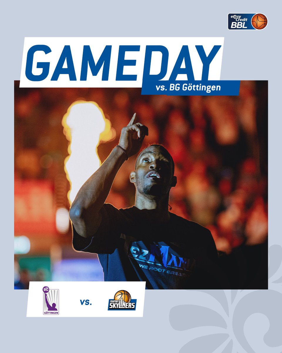 skyliners1999's tweet photo. WE BELIEVE 💙 Endspiel in Göttingen. Letzte Chance auf den Klassenverbleib 😤 Tip-Off um 15 Uhr
_
📷 https://t.co/KVlm0BUIYY 🏀 @easyCreditBBL 
#Frankfurt #FFM #069 #Basketball #BIGLOVE #geMAINsam https://t.co/MNDNEBK2yI