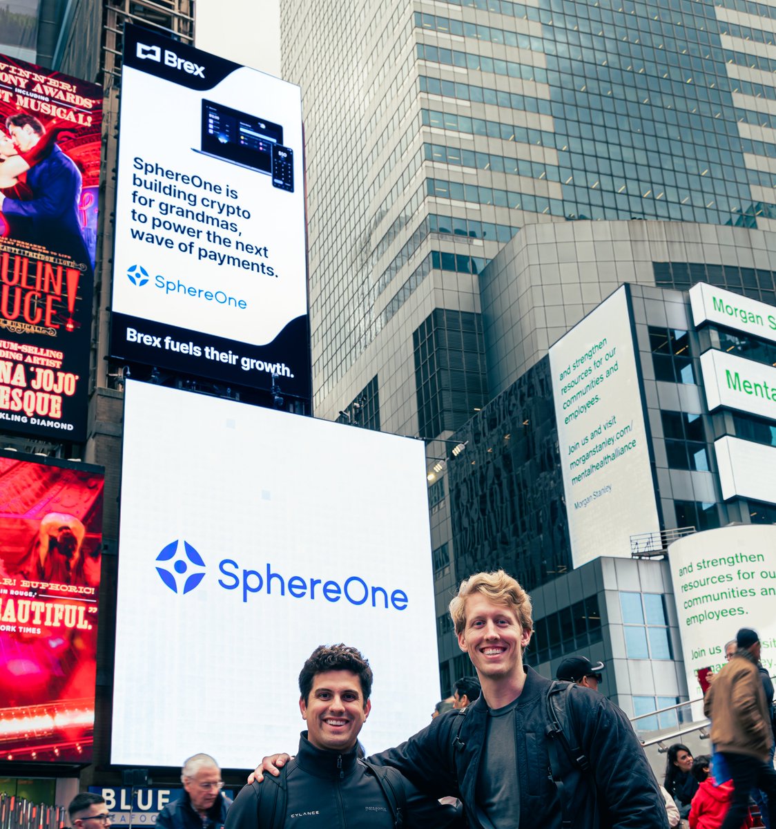 BILLBOARD ON TIMES SQUARE

Throughout the past week, SphereOne was featured on a billboard in Times Square, thanks to the wonderful folks at <a href="/brexHQ/">Brex</a>. We are thrilled to have our brand showcased in such a prominent location. #growwithbrex #TimesSquare #startuplife #founders