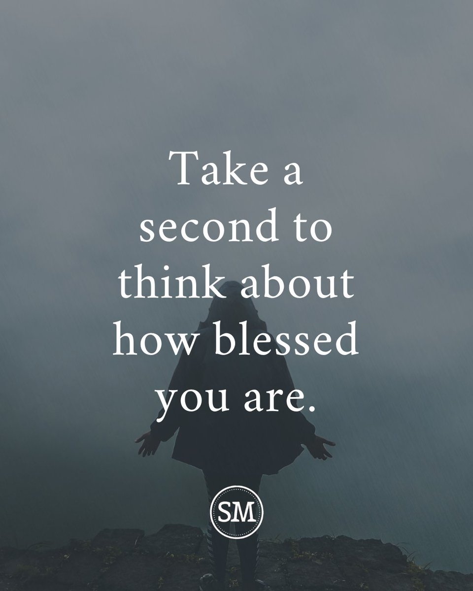 _SuccessMinded_'s tweet photo. Think about how blessed you are. https://t.co/pfuvo8glaC