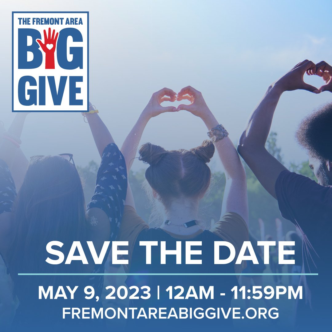 TheDiggSite's tweet photo. Save the date for the Fremont Area Big Give! 🫶

📌 May 9, 2023 from 12am - 11:59pm

Don't forget that you can donate early by visiting our campaign at https://t.co/3zq5IpEqR7.

#biggive #biggive2023 #fremont #nebraska #empress #savetheempress #diggsite https://t.co/2ogO8lnn5S