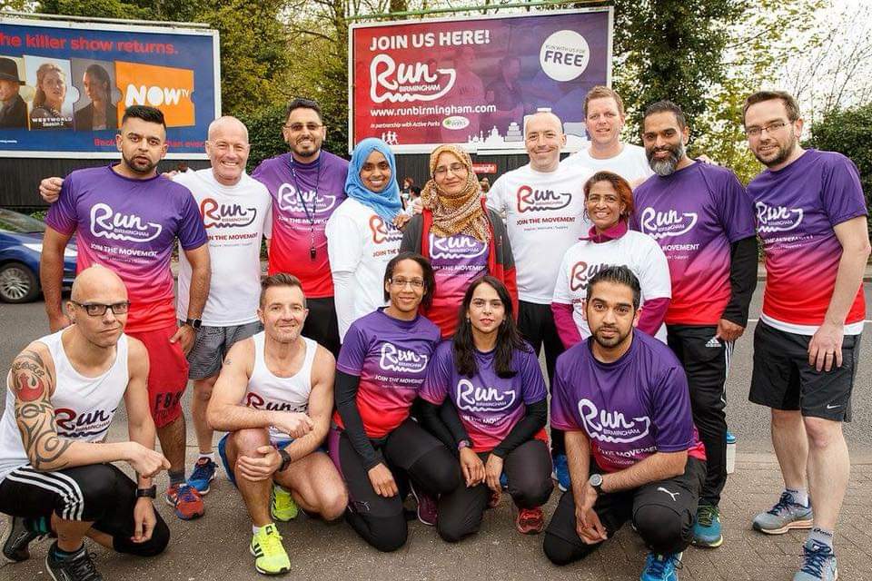 run_taz's tweet photo. Join us for a #squadpic #runfamily #runbirmingham @EdgbastonGrl @bigrunproject on Sunday at 9am underneath the @LibraryofBham
@Great_Run
@Muslim_Runners https://t.co/ACVdQ1OUNT