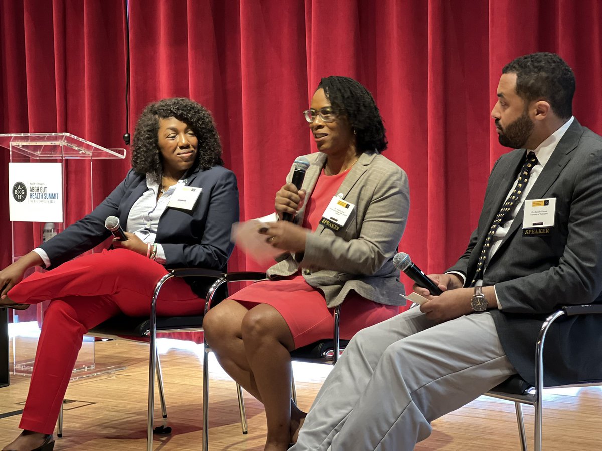 Dr. Lauren Nephew (<a href="/LaurenNephewMD/">Lauren Nephew MD, MSCE</a>) moderates the final panel featuring ABGH Hepatologists Drs. Patricia Jones (<a href="/DrLiverPatty/">Patricia Jones</a>) &amp; Hannibal Person (@HannibalPerson) abt health inequity in #chronicliverdisease and transplant.  #ABGHSummit23