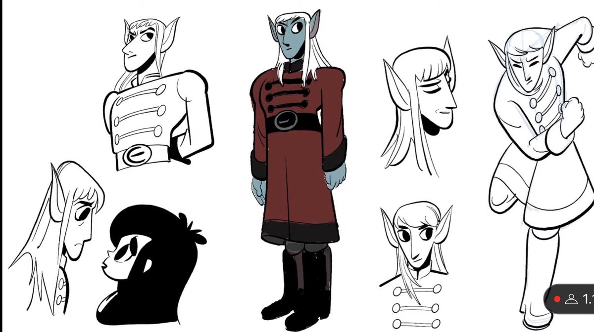 Emma/Melinda, Copernicus, Seng, and Eldred character sheets! #UnicornWarriorsEternal