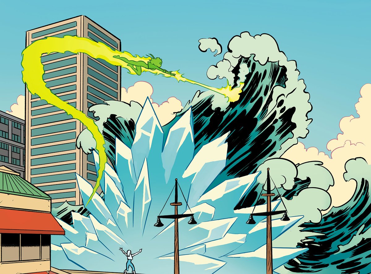 thedcnation's tweet photo. POWER GIRL SPECIAL #1 is the launch point for two new series debuting in September—and you can preview the can't miss one-shot right now on @ComicBook! On sale 5/30. https://t.co/mwjSgx2ub1 https://t.co/6Kk7PCQ7R9