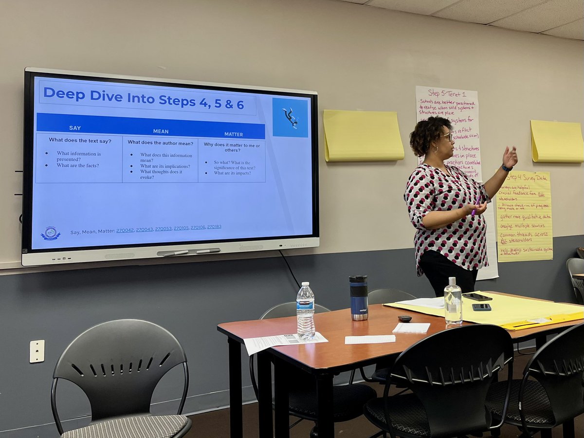akenneyDSFP's tweet image. Continuing the deep dive today into educational planning for the ‘23-‘24 school year - Today’s discussions included planning for student interviews and looking at survey data @D27NYC #CEPseason #needsassessment #studentinterviews #doingthework