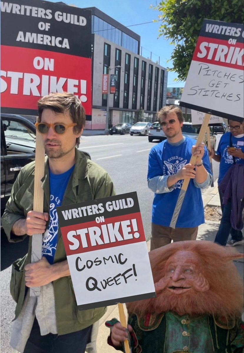 ActionBoyzPod's tweet photo. Solidarity with Writers https://t.co/TRQ9v1gIda