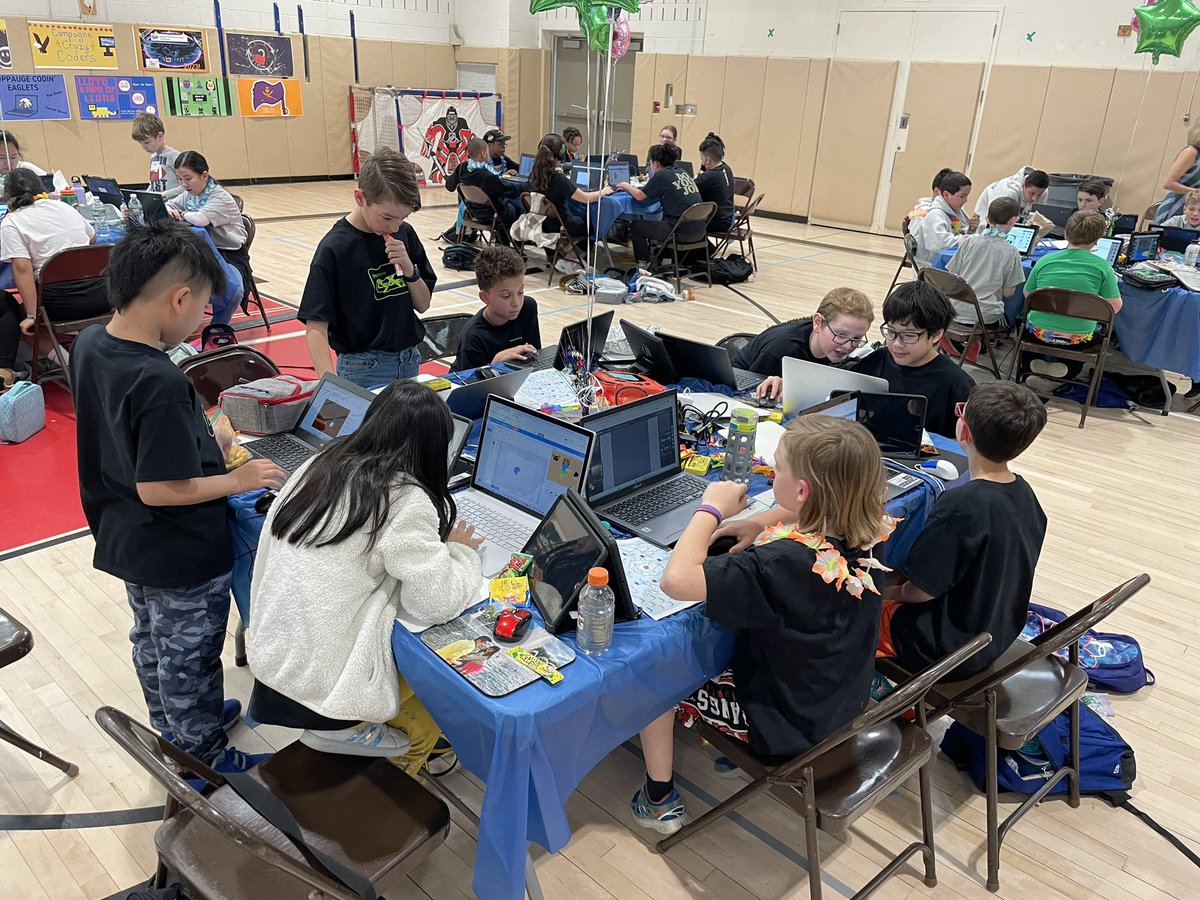 mrs_santos24's tweet image. We are so proud of the @MineolaMS Coding Legends for their grit, teamwork, sportsmanship & perseverance today. Best CDP & strong 3rd place finish today but we will be back next year… we have some unfinished business… 🤫✊🏼 #CodeConquest2023 @kid_OYO @Ms_Goldfarb