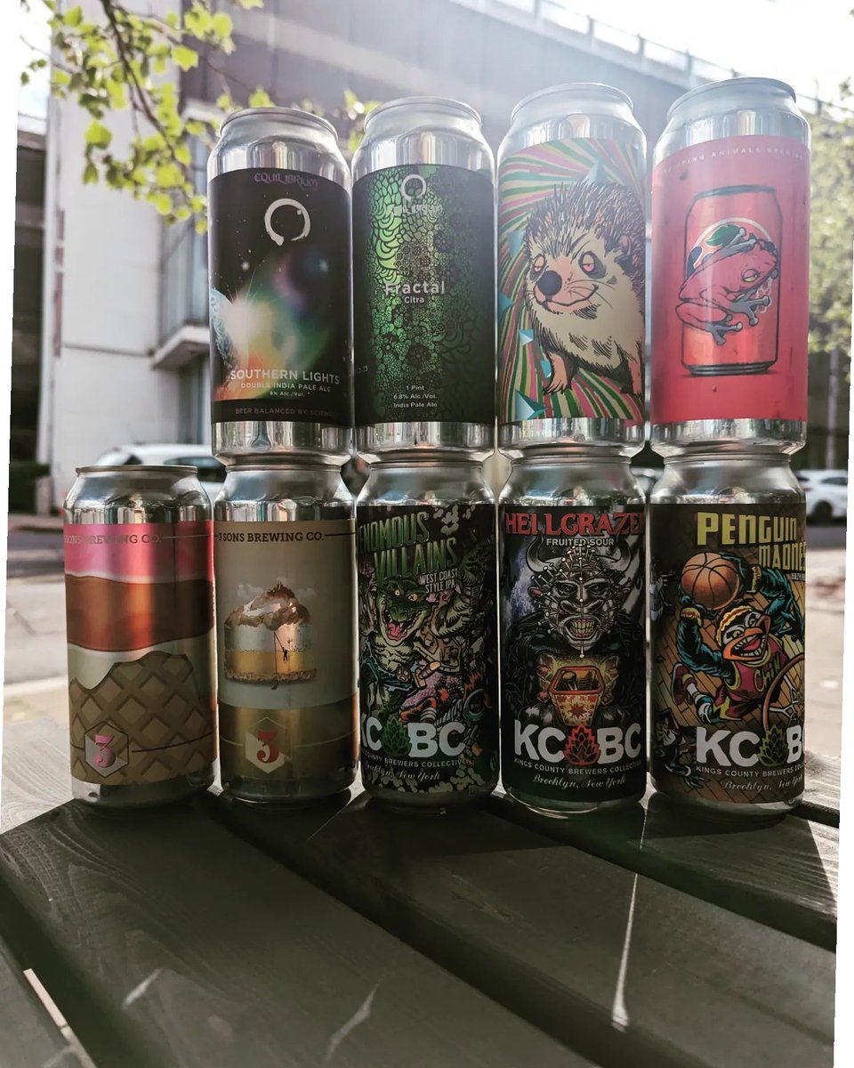 DUMMY THICC DELIVERY OF CANS TODAY. THIS IS MAYBE A 5TH OF WHAT HAS COME. ALSO LOADS OF KEG. 

GET DRINKIN'.