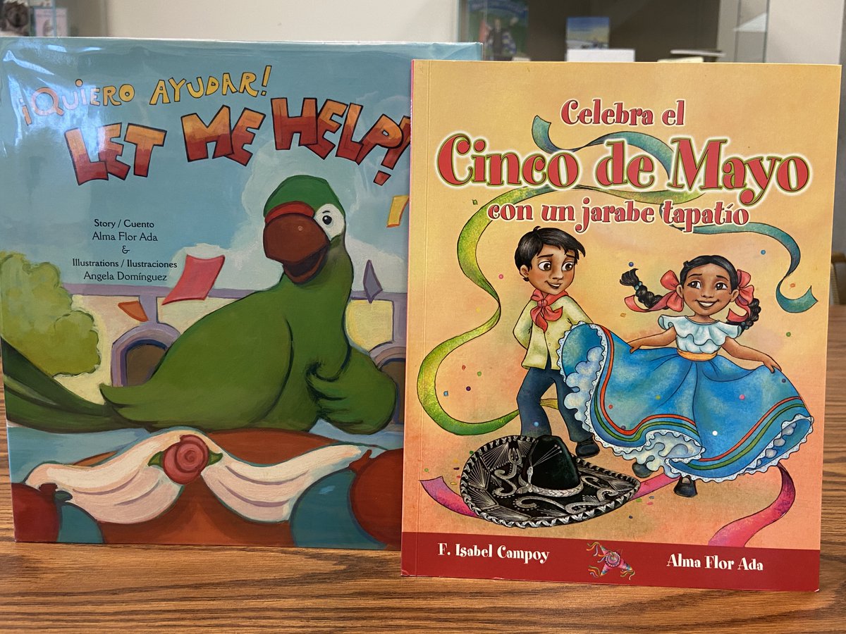 Happy #CincoDeMayo ! Celebrate with two of our favorite picture books by three of our favorite children's book creators. <a href="/FresnoStLibrary/">Fresno State Library</a> <a href="/FresnoStateCCGC/">Fresno State CCGC</a> 🇲🇽