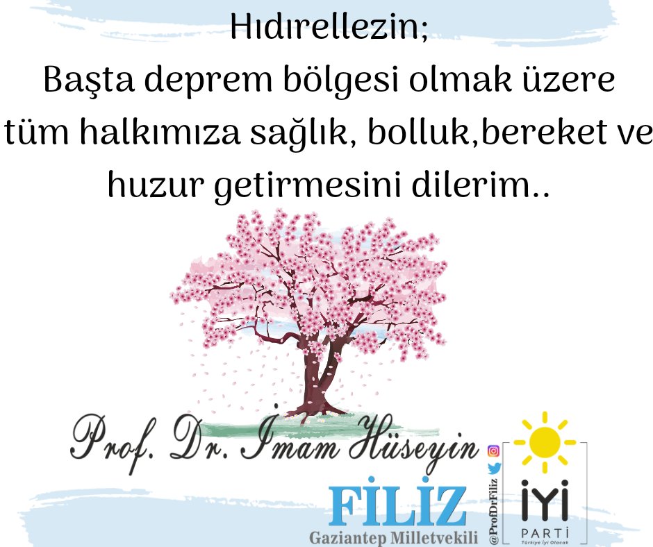 Prof. Dr. İmam Hüseyin FİLİZ (@profdrfiliz) on Twitter photo 