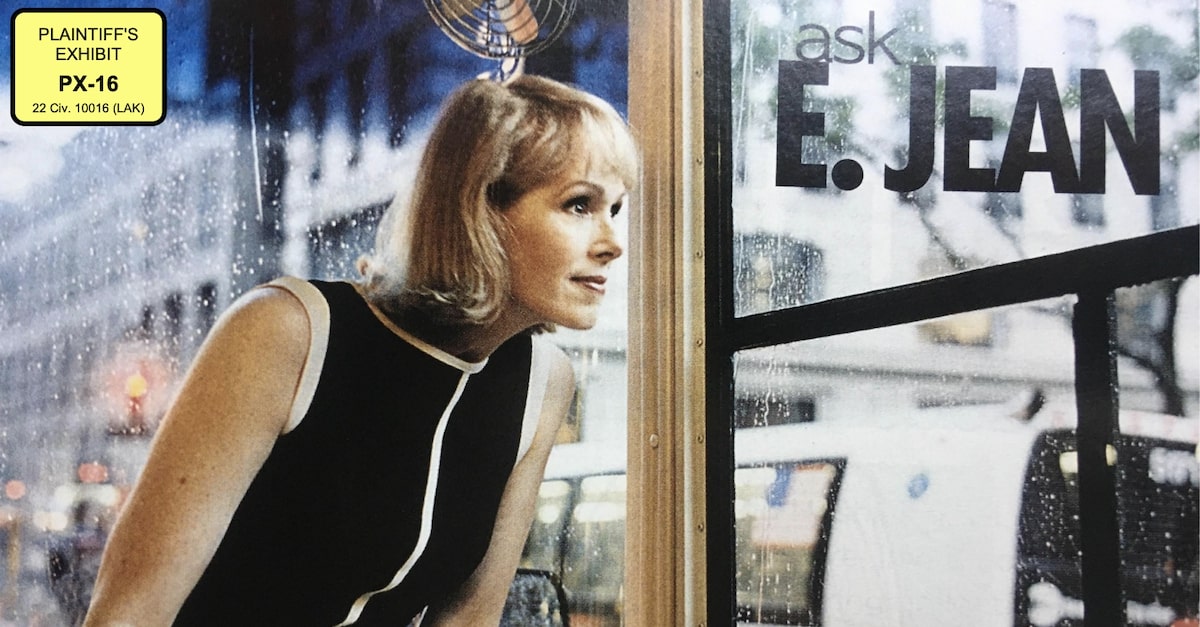 E Jean Carroll Pictures In The 1990s