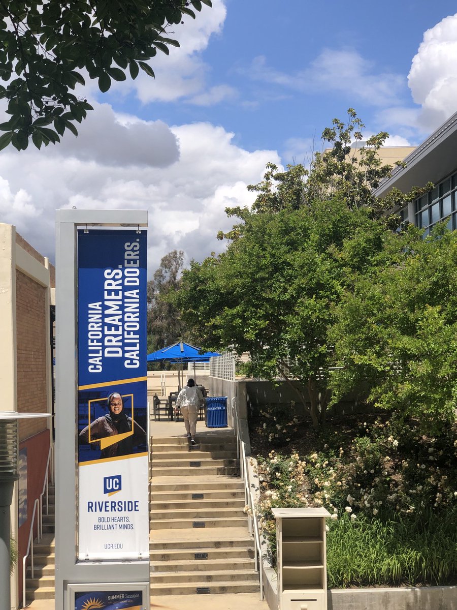 UC Riverside, California- what a vibe! What a day!!
